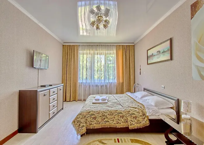 Cozy Apartment On Rozybakiev 145. Atakent